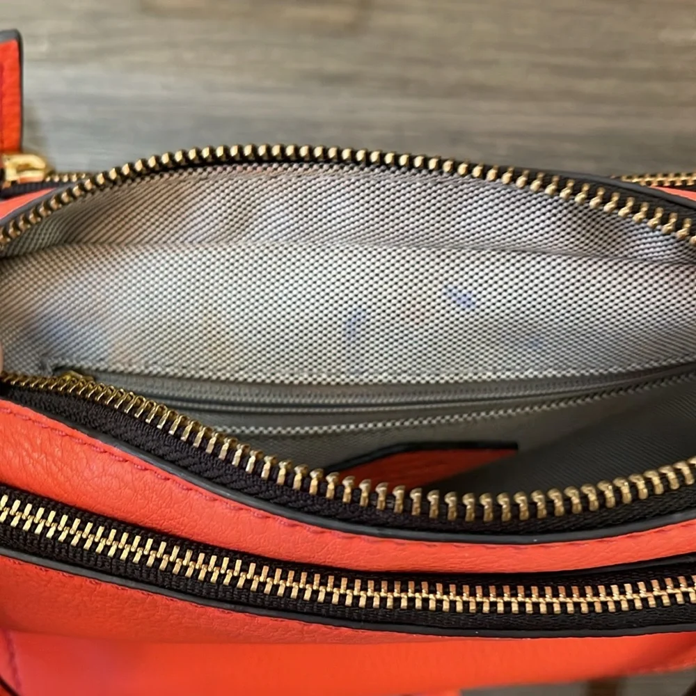 Fossil Women's Campbell Crossbody Bag Lava - Coral - Picture 11 of 17